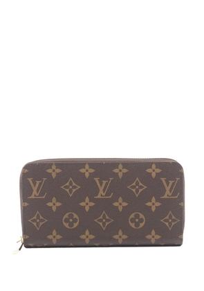 Louis Vuitton Pre-Owned 2021-2025 Monogram Zippy Wallet long wallets - Brown