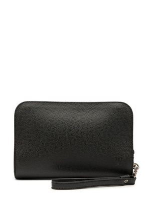 Louis Vuitton Pre-Owned 2002 Taiga Baikal clutch bag - Black