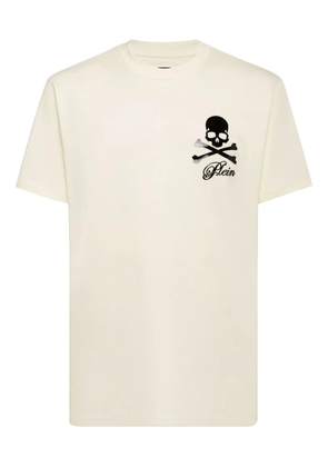 Philipp Plein skull bones-print T-shirt - Neutrals
