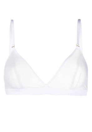 Maison Close Corps à Corps triangle-cup bra - White