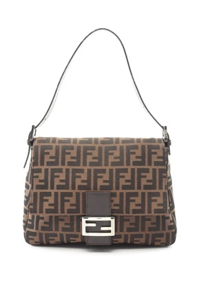 Fendi Pre-Owned 2010-2025 Zucca Canvas Mamma Forever shoulder bag - Brown