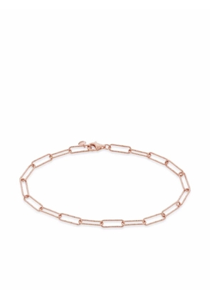 Monica Vinader Alta textured chain bracelet - Pink