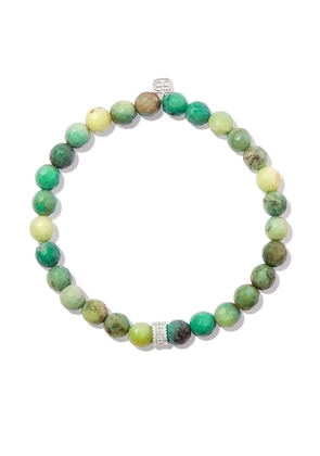 Sydney Evan 14kt yellow gold opal and diamond bracelet - Silver