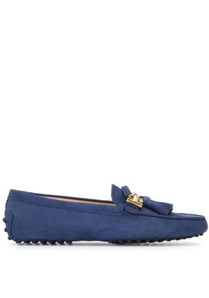 Tod's tassel upper loafers - Blue