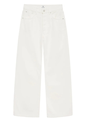 ANINE BING straight-leg jeans - White