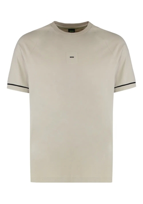 BOSS crew-neck T-shirt - Neutrals
