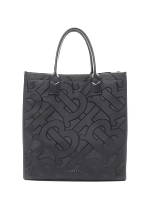 Burberry Pre-Owned 2000s TB-monogram tote bag - Black