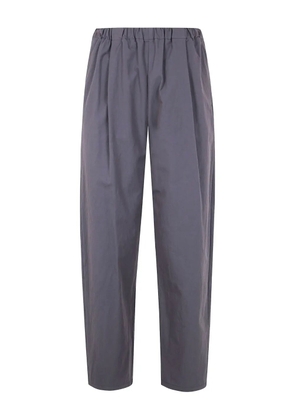Apuntob elasticated-waist trousers - Grey