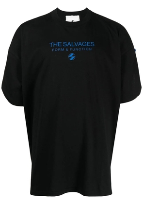 The Salvages cotton short-sleeve T-shirt - Black