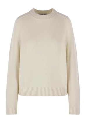 TWP crew-neck sweater - Neutrals