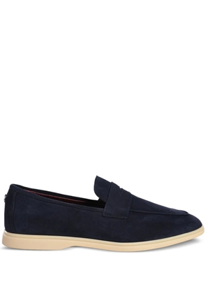 Bougeotte logo-appliqué detailing loafers - Blue