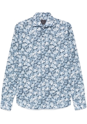 Orian floral-print shirt - Blue