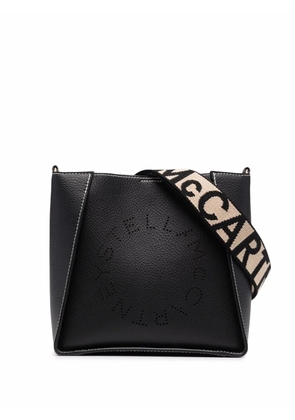 Stella McCartney Stella Logo crossbody bag - Black