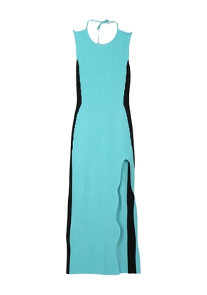 PH5 Basil side-slit sleeveless dress - Blue