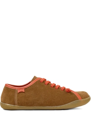 Camper suede lace-up sneakers - Brown