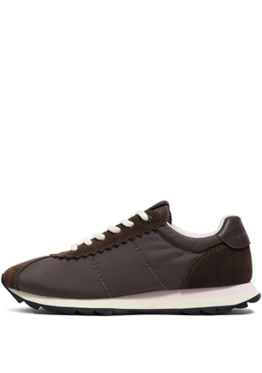 Bimba y Lola scalloped suede trainers - Brown
