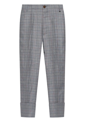 Vivienne Westwood checked trousers - Grey