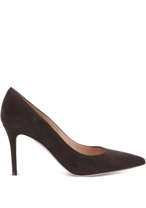 Gianvito Rossi 85mm Gianvito pumps - Brown