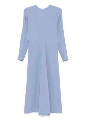 Victoria Beckham dolman-sleeves midi dress - Blue
