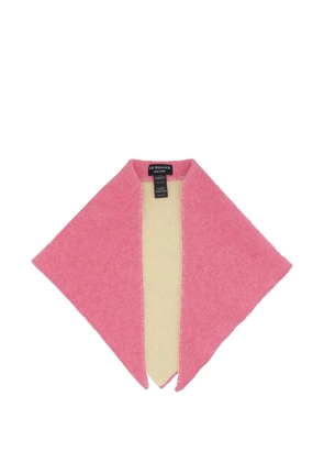 B.B. Walace logo patch scarf - Pink