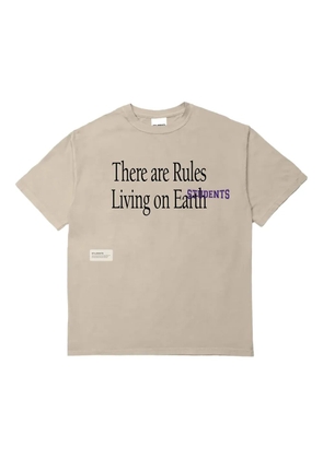 Students Golf There Are Rules T-shirt - Neutrals