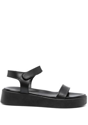 Ancient Greek Sandals Salamina leather sandals - Black