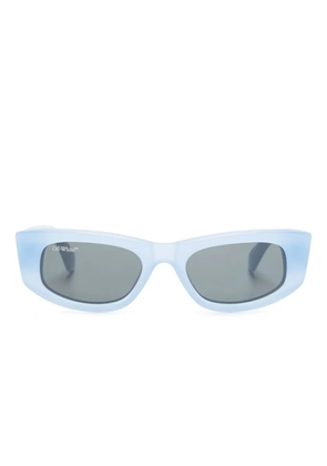 Off-White Eyewear Matera rectangle-frame sunglasses - Blue