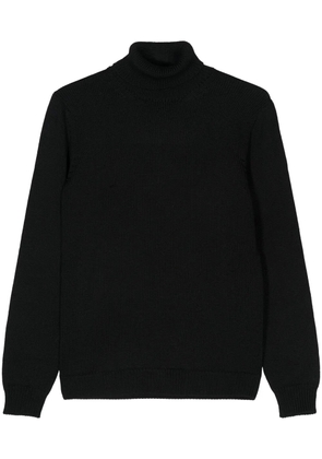Nuur roll-neck merino jumper - Black