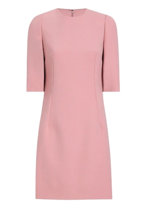 Dolce & Gabbana DNA wool mini dress - Pink