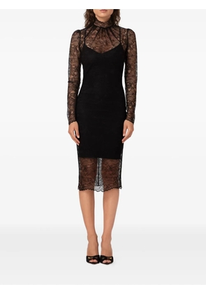 Murmur Mist midi dress - Black