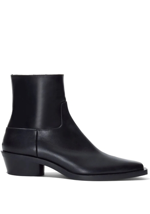 Proenza Schouler pointed-toe calf-leather boots - Black