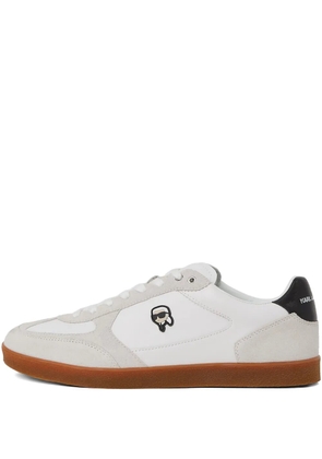 Karl Lagerfeld Kandidate logo-appliqué sneakers - White