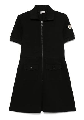 Moncler polo mini dress - Black