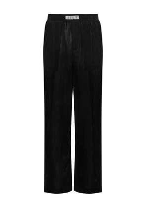 LGN LOUIS GABRIEL NOUCHI striped trousers - Black