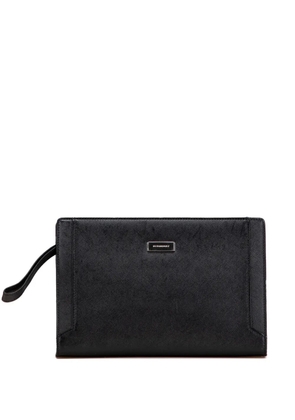 Burberry Pre-Owned 2000-2017 Leather clutch bag - Black