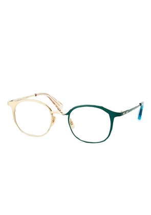 MASAHIROMARUYAMA two-tone glasses - Gold