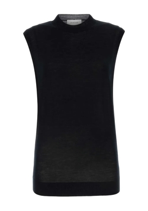 Sportmax round-neck tank top - Black