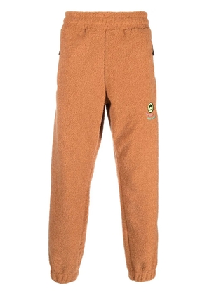 BARROW logo-embroidered fleece sweatpants - Brown