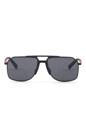 Prada Eyewear Linea Rossa square-frame sunglasses - Black