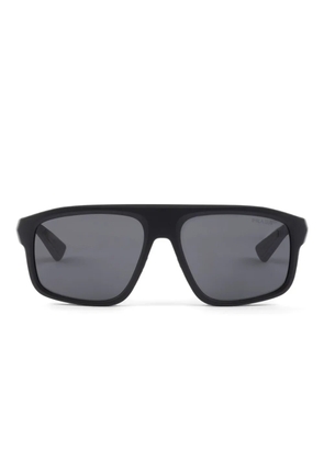Prada Eyewear Linea Rossa rectangle-frame sunglasses - Black