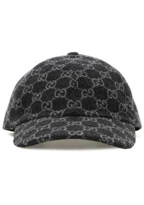 Gucci GG flannel baseball hat - 1060 BLACK