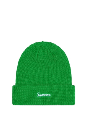 Supreme Loose Gauge beanie hat - Green