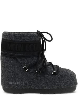 Moon Boot Icon felt boots - Black