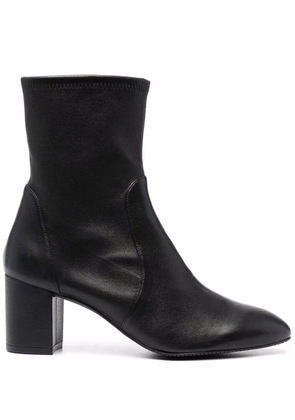 Stuart Weitzman Yuliana 60mm leather ankle boots - Black