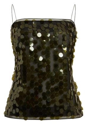 16Arlington Suero sequin-embellished top - Green