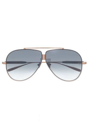 VALENTINO GARAVANI EYEWEAR pilot-frame sunglasses - Gold