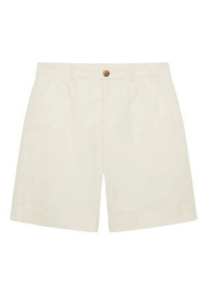 CHÉ pleated cotton shorts - Neutrals