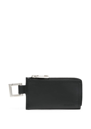Jacquemus Le Porte-Zippé Cuerda cardholder - Black
