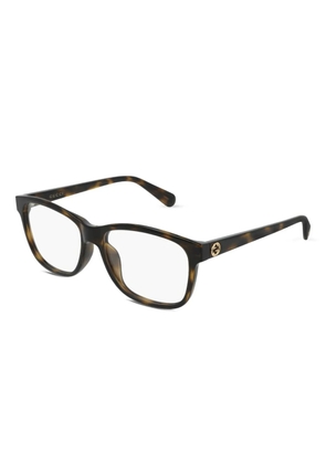 Gucci Eyewear square-frame glasses - Brown
