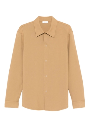 SANDRO button-fastening shirt - Brown